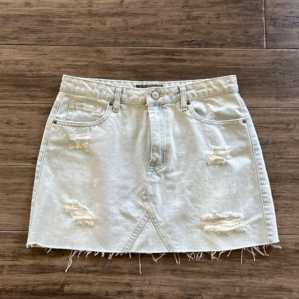 Aeropostale denim skirt size 8